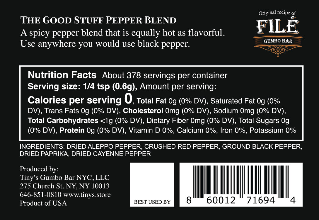 The Good Stuff Pepper Blend